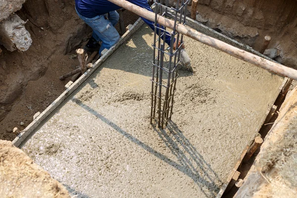 Cimento para a construção de casa — Fotografia de Stock