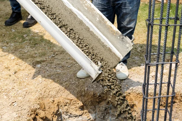 Cimento para a construção de casa — Fotografia de Stock