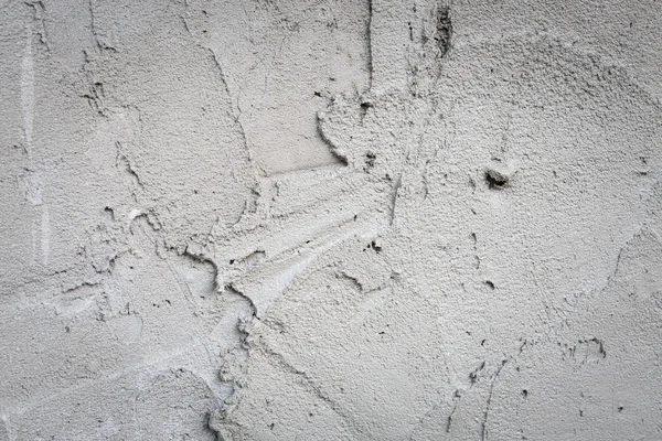 Yeso de hormigón en la pared de construcción de la casa — Foto de Stock