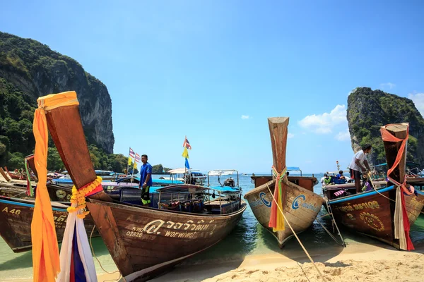 KRABI - FEBRUARY 19; 2016: Travel sae of krabi; Thailand on Febr — Stock Photo, Image