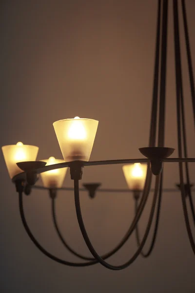 Cercle de lustre pour maison en ton vintage rétro — Photo