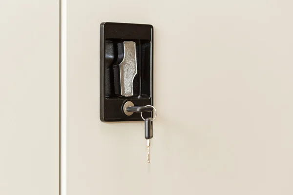 Black Locker key — Stock Photo, Image