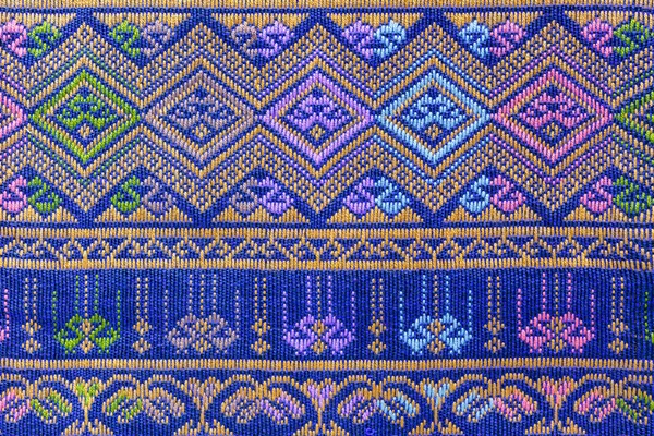 Zijde batik patroon achtergrond — Stockfoto