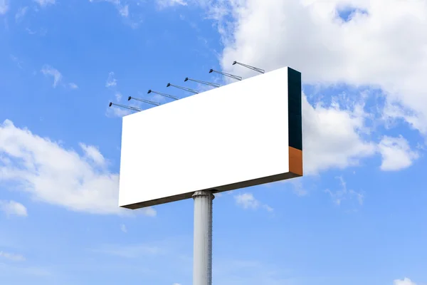 Blank billboard for advertisement — Stock Photo, Image