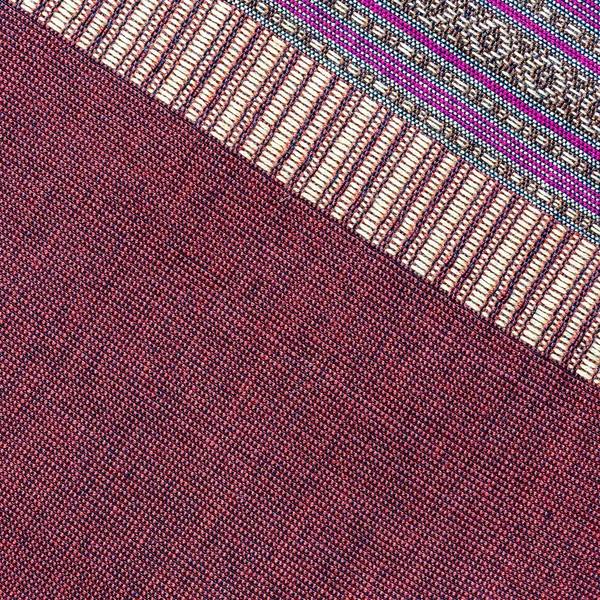 Thajské hedvábné tkaniny vzor — Stock fotografie