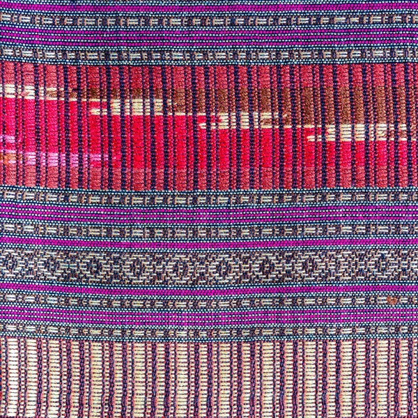 Motif de tissu de soie thaï — Photo