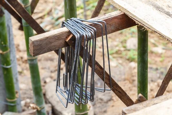 Stahlstange für Bauarbeiten — Stockfoto