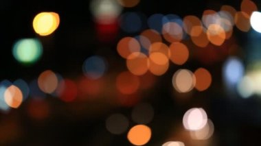 hafif araç bokeh yolda hareket