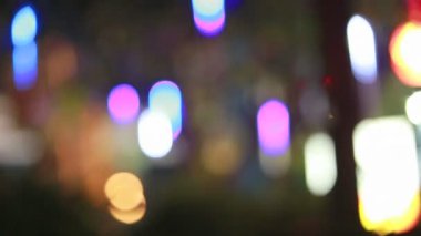 hareket soyut bokeh etkisi