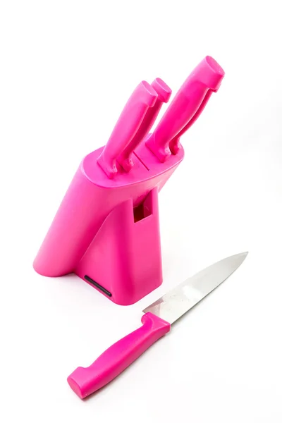 Nożyczki kuchenne i noże — Zdjęcie stockowe