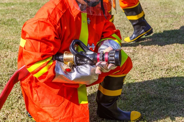 消防士準備訓練 — ストック写真