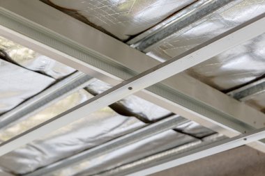 Tavan yapım aşamasında