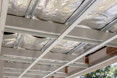 Tavan yapım aşamasında