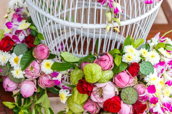 Bunch of colorful flowers — Stock Photo, Image