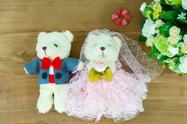 Orso romantico — Foto Stock