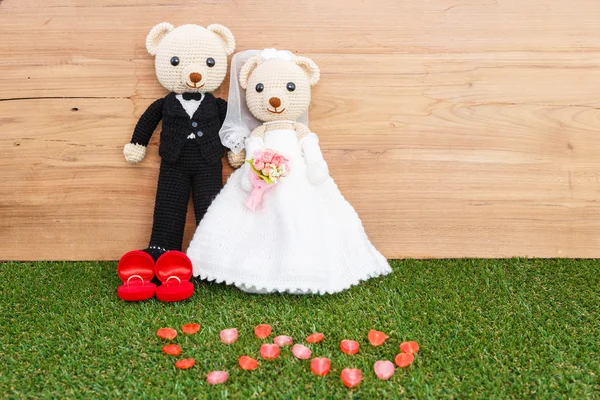 Orso romantico — Foto Stock