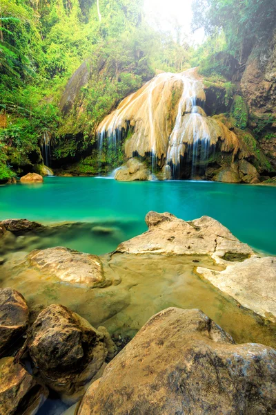 Wonderful waterfall in Thailand — Stock Photo, Image