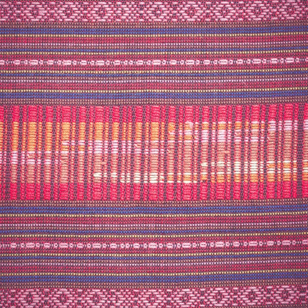 Motif de tissu de soie thaï — Photo