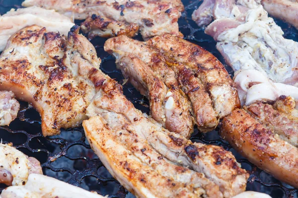 Kabob pork grill — Stock Photo, Image