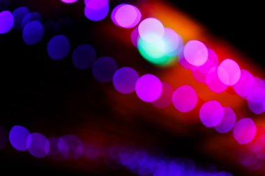 Mor bokeh soyut arkaplan