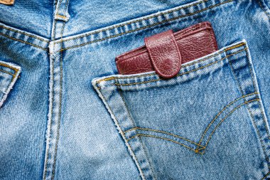 kot çanta cüzdan ile