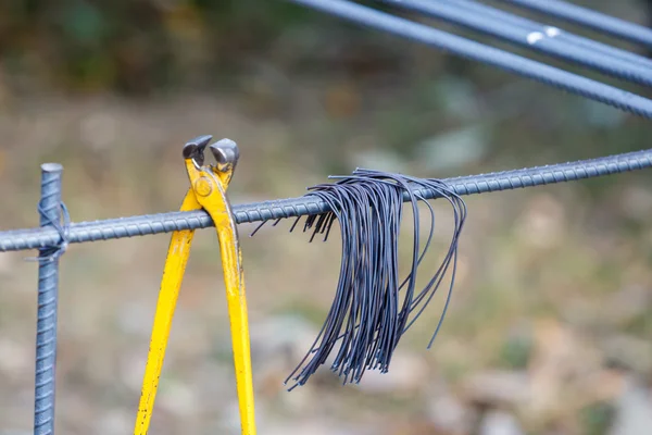 Steel wire for construction job — Stock Photo, Image