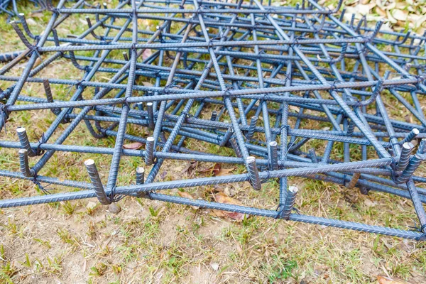 Haste de aço para trabalhos de construção — Fotografia de Stock