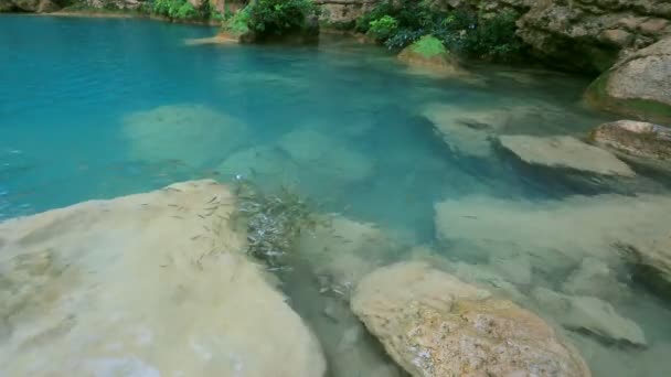 Cachoeira Khor louang — Vídeo de Stock