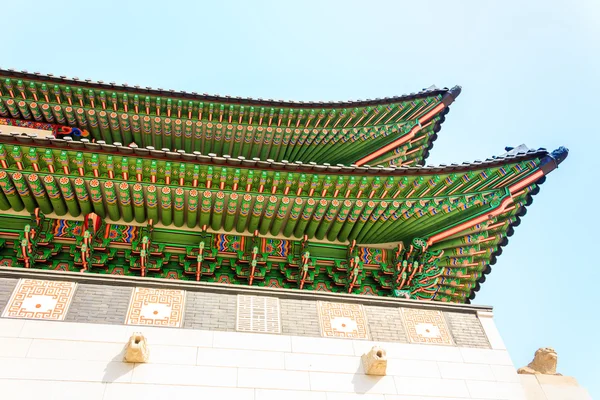 Palác Gyeongbokgung v Soulu — Stock fotografie