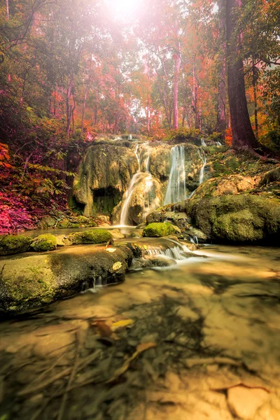 Pugang waterfall chiangrai — Stock Photo, Image