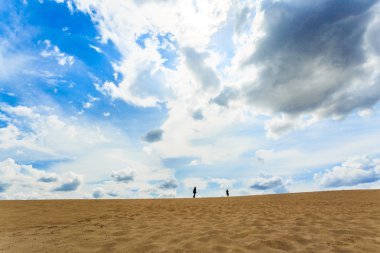 kum çöl görünümü