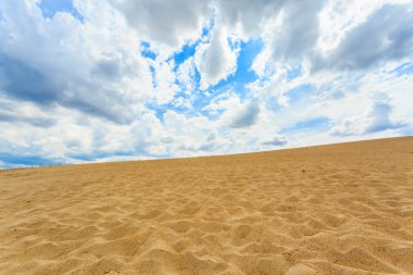 kum çöl görünümü