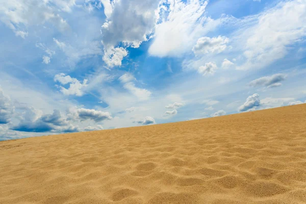 Sabbia vista deserto — Foto Stock