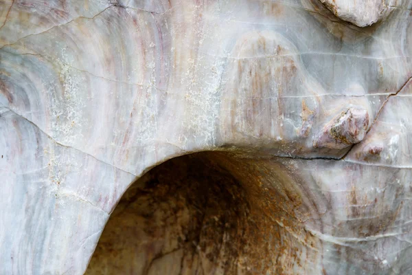 大理石の石の上の曲線 — ストック写真