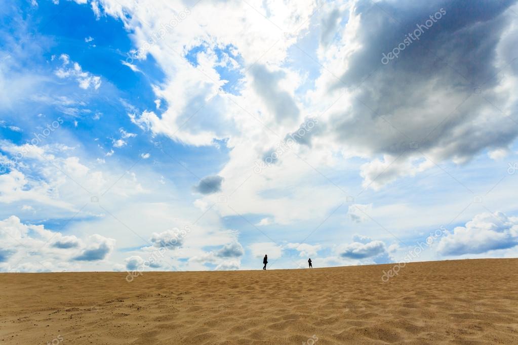 sand desert view