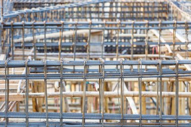 ev bina için temel çelik çubuk