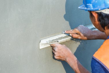 Sıvacı beton işçi