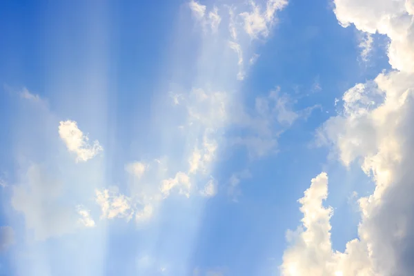 stock image clouds on the blue sky 