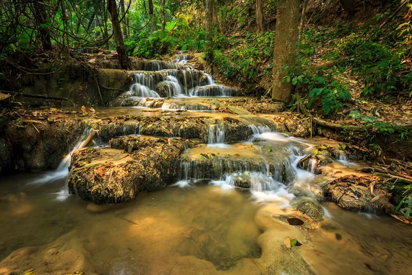 Wonderful waterfall in thailand — Stock Photo, Image