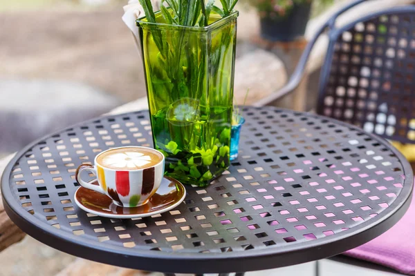 Copa de café en la mesa — Foto de Stock