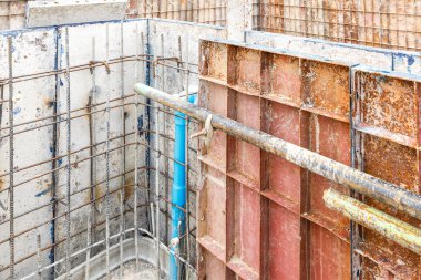 Çimento inşaat metal kalıp