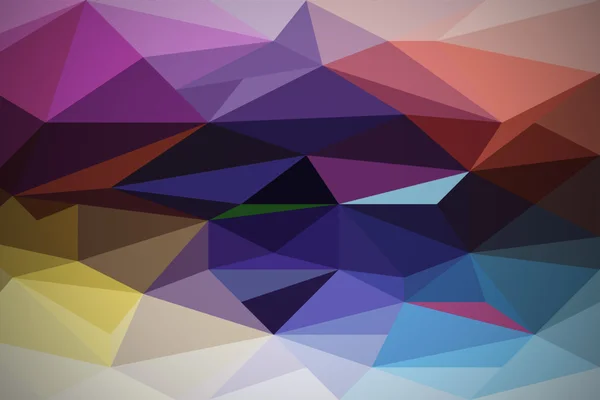 Colorful polygon background — Stock Photo, Image