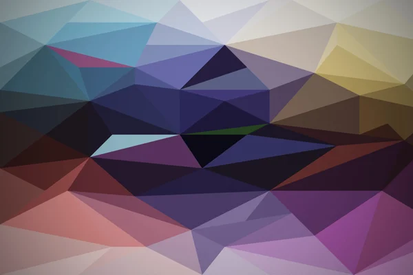 Colorful polygon background — Stock Photo, Image