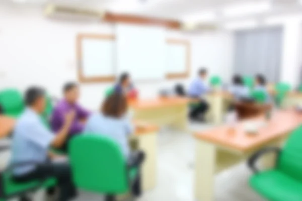 Meeting room blurred — Stock Photo, Image