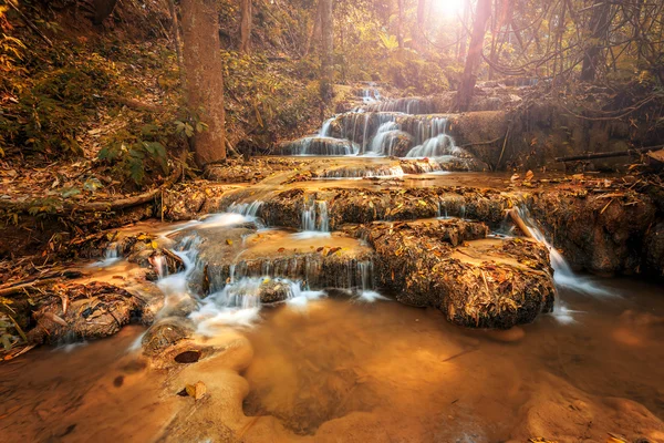 Wonderful waterfall in thailand — Stock Photo, Image