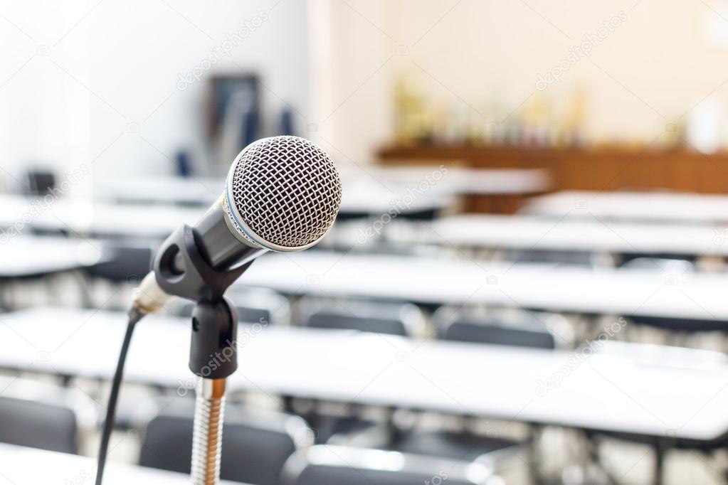 microphone in meeting or conference room