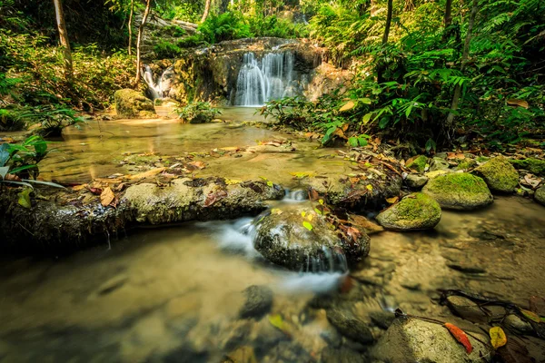 Wonderful waterfall in thailand — Stock Photo, Image