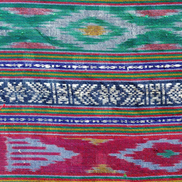 泰国丝绸织物图案 — 图库照片