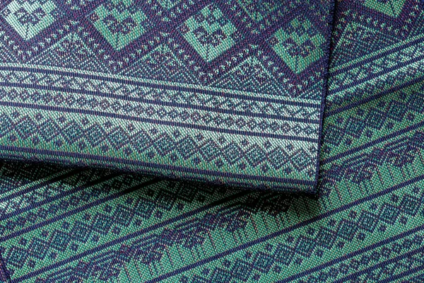 Tajski jedwab tkaniny wzór — Zdjęcie stockowe