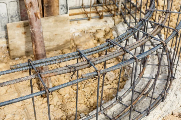 Steel rod for construction job — Stock Photo, Image